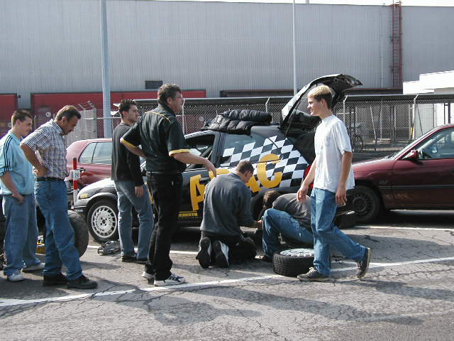 das SE-Team 2003 des ADAC Nordbaden